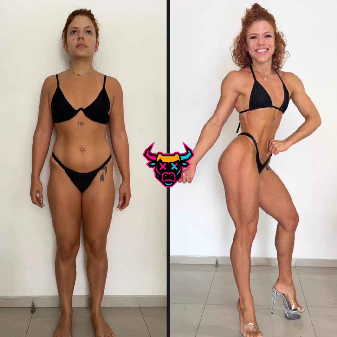 Transformação 2 — antes e depois