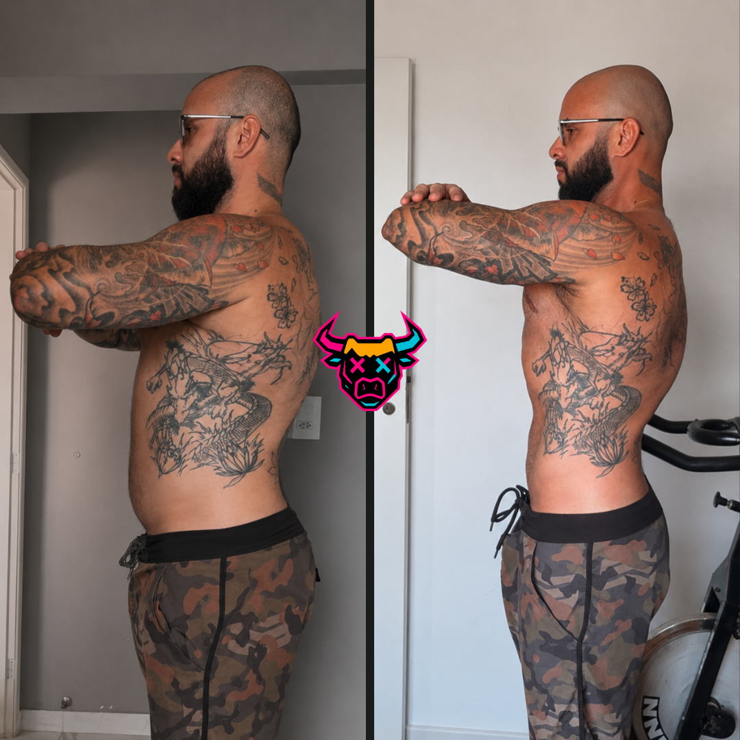 Transformação 5 — antes e depois